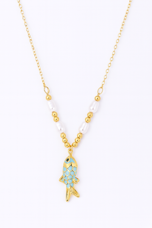 Fish Charm Necklace