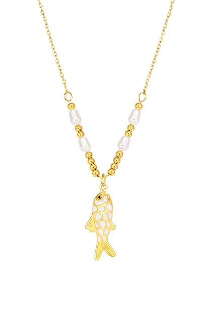 Fish Charm Necklace