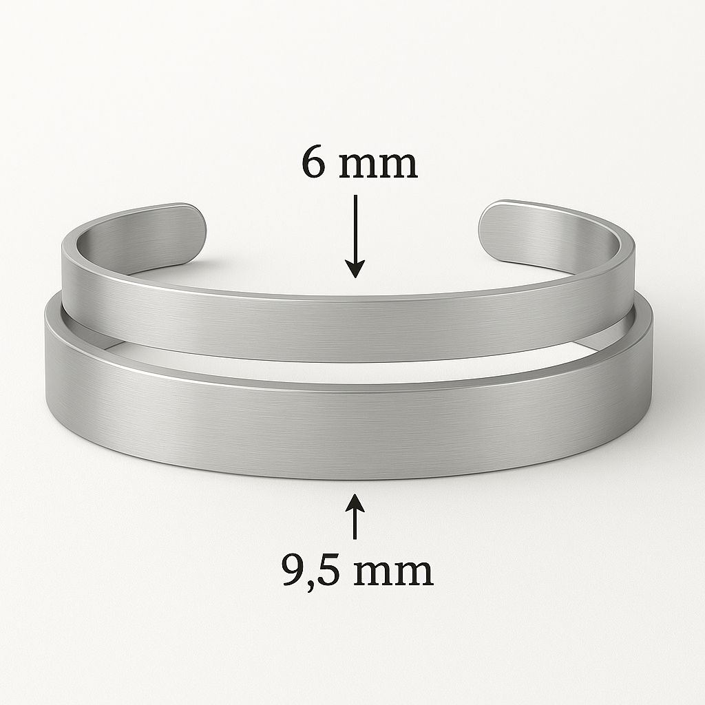 BRAZALETE PERSONALIZABLE CON MIRADA O TEXTO