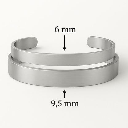 BRAZALETE PERSONALIZABLE CON MIRADA O TEXTO