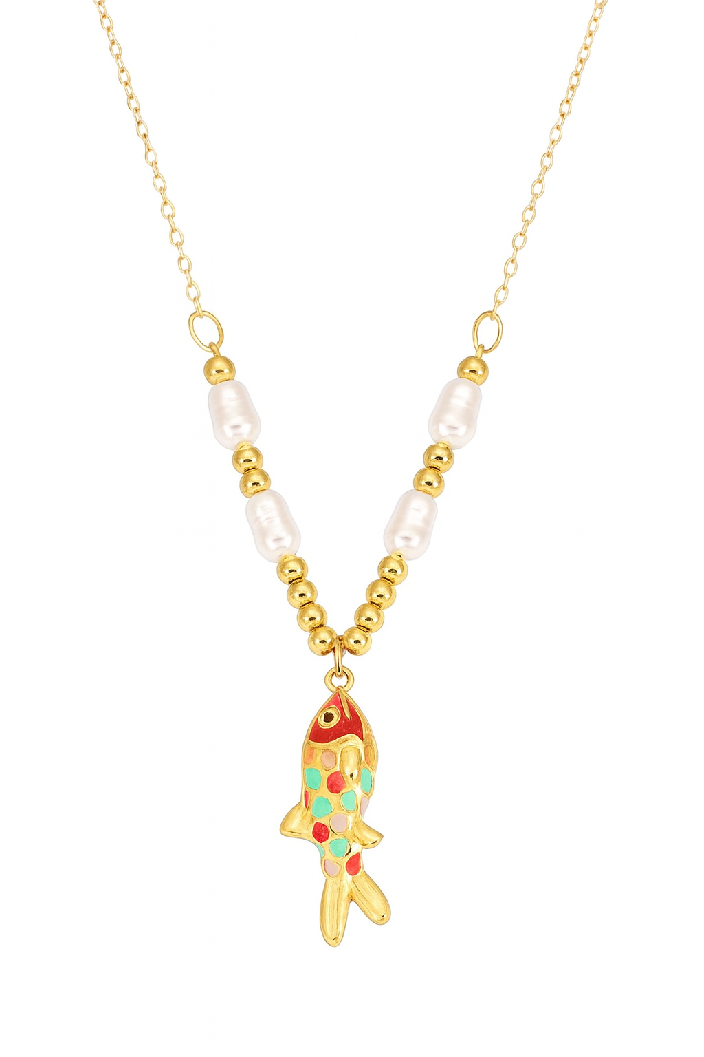 Fish Charm Necklace