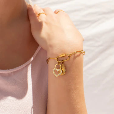 PULSERA PAPERCLIP CON PAPERCLIP GRANDE