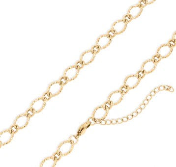 CADENA HAMMERED OVAL