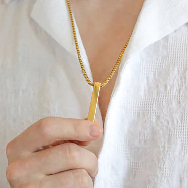 COLLAR PERSONALIZABLE EN BARRA 3D