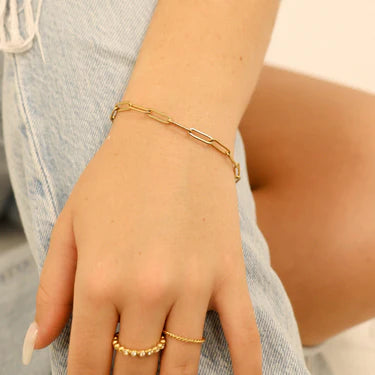 PULSERA PAPERCLIP
