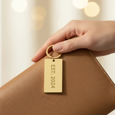 LLAVERO PERSONALIZABLE RECTANGULAR