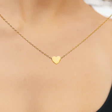 COLLAR PERSONALIZABLE CON CORAZÓN MINI
