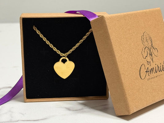 COLLAR PERSONALIZABLE - CORAZÓN