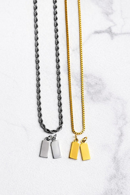 COLLAR PERSONALIZABLE CON INICIALES