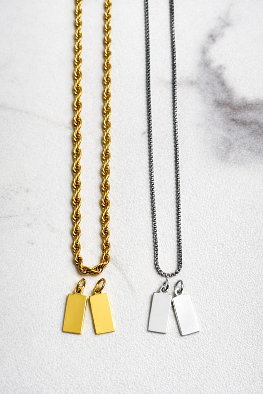 COLLAR PERSONALIZABLE CON INICIALES