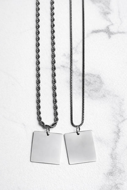 COLLAR PERSONALIZABLE - CUADRADO