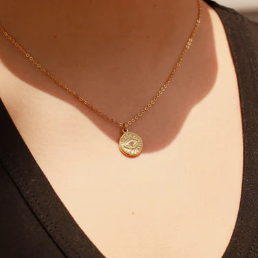 DIJE DE OJO PROTECTOR CON SOL
